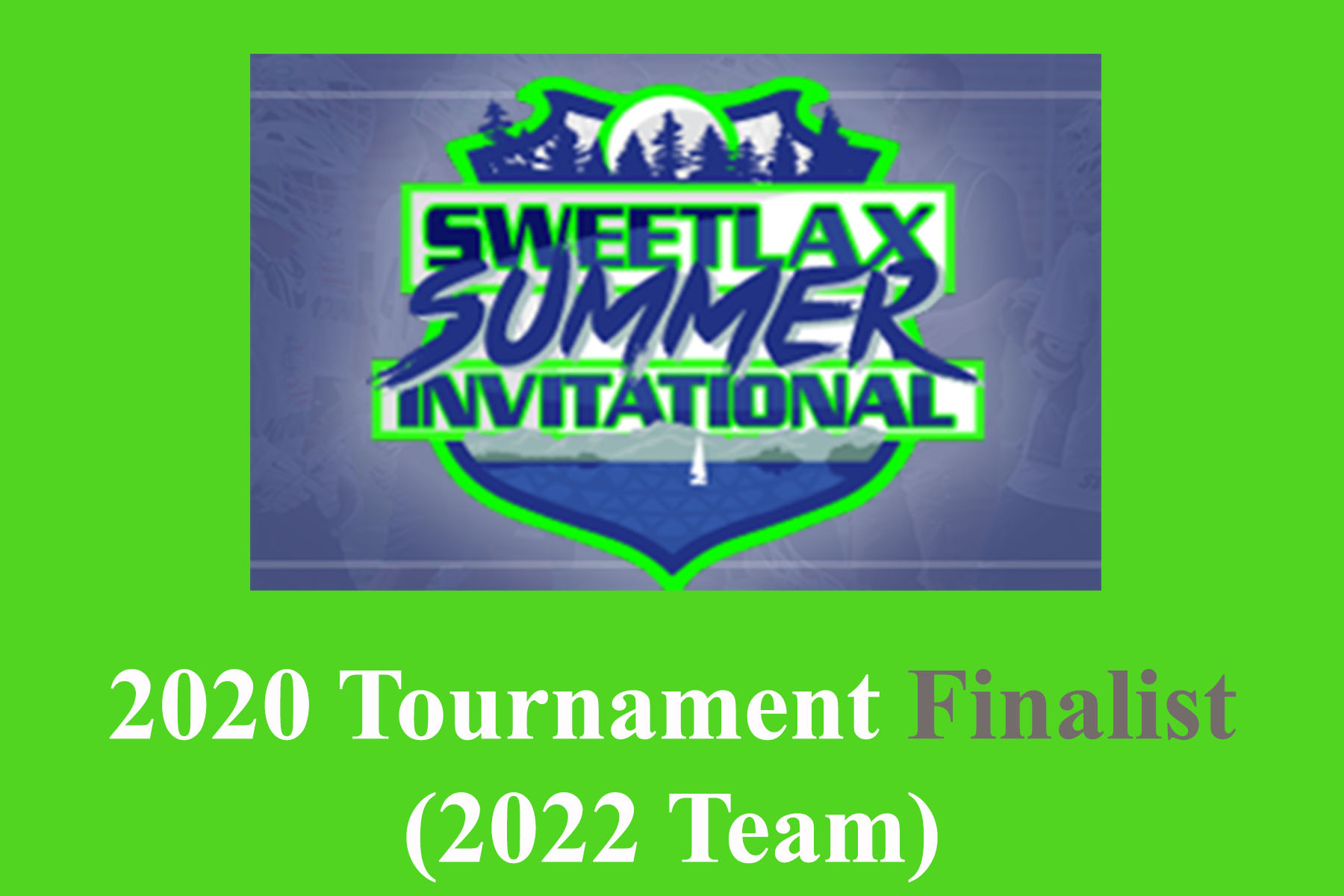 2020 Sweetlax finalist
