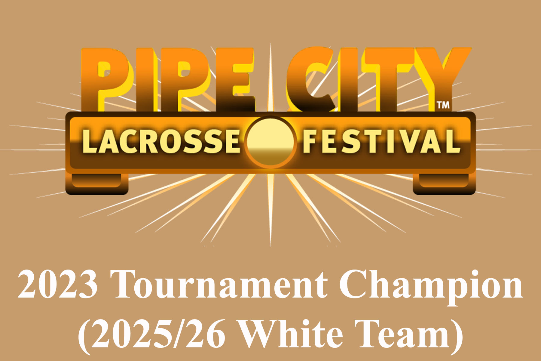 2023 Pipe City Championship Button (25 26 White)