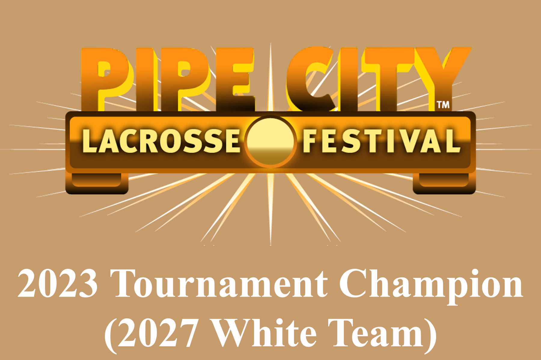2023 Pipe City Championship Button (27 White)